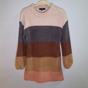 Lulu's striped sweater dress size xs.
